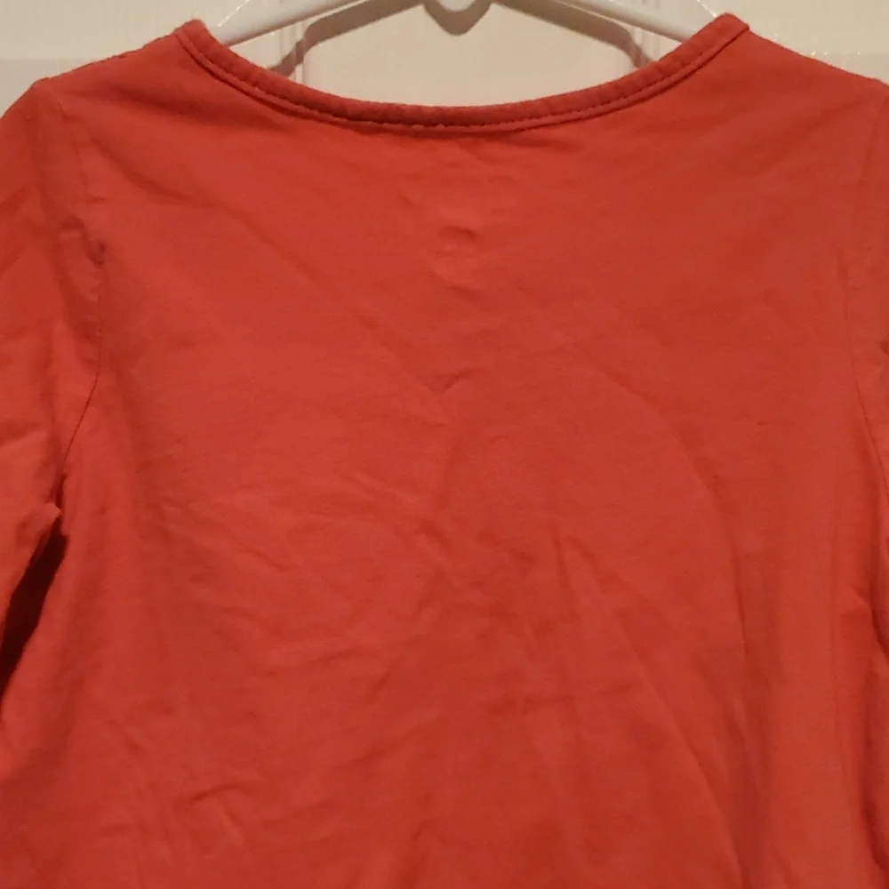 OshKosh B'gosh Girls Long Sleeve Coral Top - Size 6X